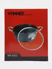 Кастрюля WINNER WR-6022 графит 4,04л