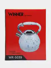 Чайник металлический со свистком Winner WR-5039 3 л
