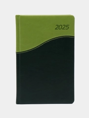 Ежедневник датированный 2025 Brauberg, планер планинг записная книжка А5, под кожу
