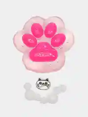 Алый игрушки антистресс сквиш лапка Кошачья/ лапа котика, мялка тянучка