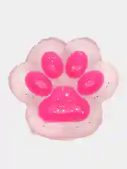 Алый игрушки антистресс сквиш лапка Кошачья/ лапа котика, мялка тянучка