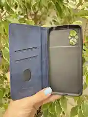 Синий чехол книжка elitcase для Xiaomi Poco M5 / Поко М5