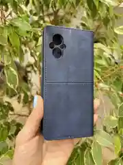 Синий чехол книжка elitcase для Xiaomi Poco M5 / Поко М5