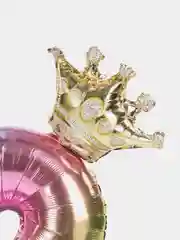 Розовый воздушный шар цифра, розовая