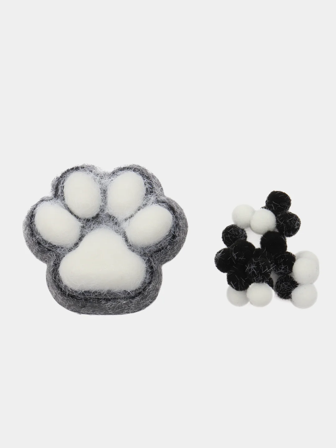 Серый игрушки антистресс сквиш лапка Кошачья/ лапа котика, мялка тянучка