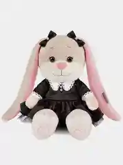 Мягкая игрушка Jack&Lin "Зайка Лин В Модном Чёрном Платье С Воротничком", 25 см