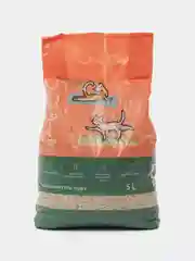ТОФУ комкующийся наполнитель для кошачьего туалета YogiCat 5л
