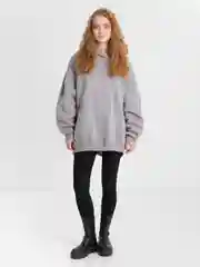 Марсала худи оверсайз с капюшоном, теплое, с начесом, толстовка
