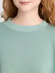 Белый свитшот утепленный с начесом, оверсайз, толстовка, худи