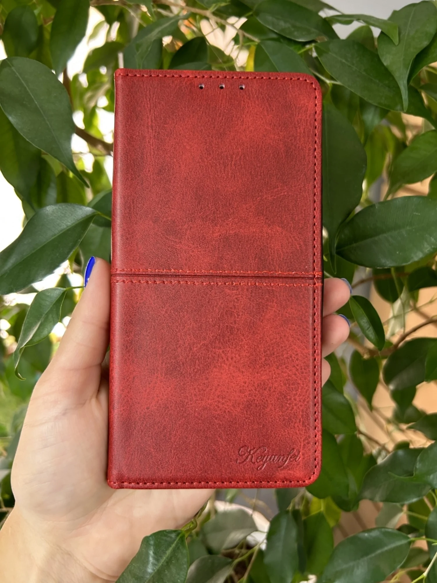 Красный чехол книжка elitcase для Xiaomi Poco F5 / Поко Ф5