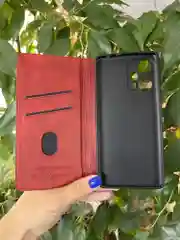 Красный чехол книжка elitcase для Xiaomi Poco F5 / Поко Ф5