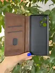 Тёмно-коричневый чехол книжка elitcase для Xiaomi Poco F5 / Поко Ф5