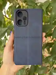 Синий чехол книжка elitcase для Xiaomi Poco F5 / Поко Ф5