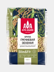 Крупа гречневая зелёная Агро-Альянс Экстра, 450 г