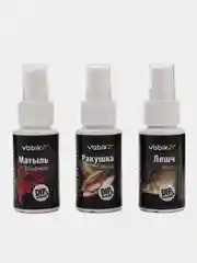 Набор спреев Vabik Spraymaster (Вабик спреймастер), рыболовный аттрактант, 3 шт