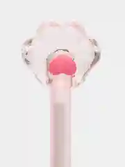 Розовый ручка шариковая "Crystal Paw" синяя