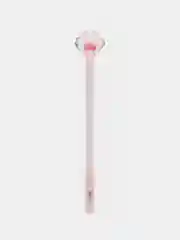 Розовый ручка шариковая "Crystal Paw" синяя