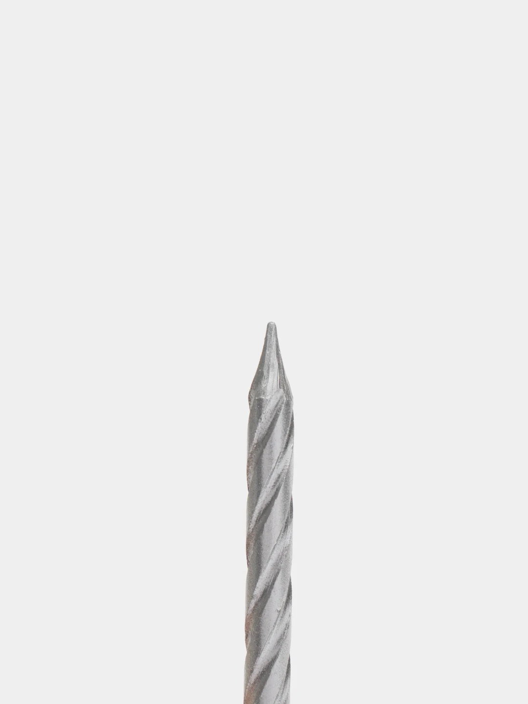 Серебряный свечи для торта Спираль, 7 см, 10 шт