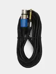 Профессиональный кабель шнур XLR на Jack 6.3 мм для микрофона микшера, 3 метра