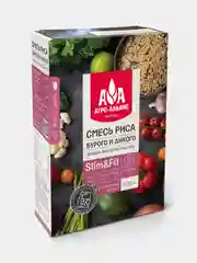 Смесь бурого и дикого риса Агро-Альянс Экстра, в пакетиках для варки, 5 пакетиков по 80 г