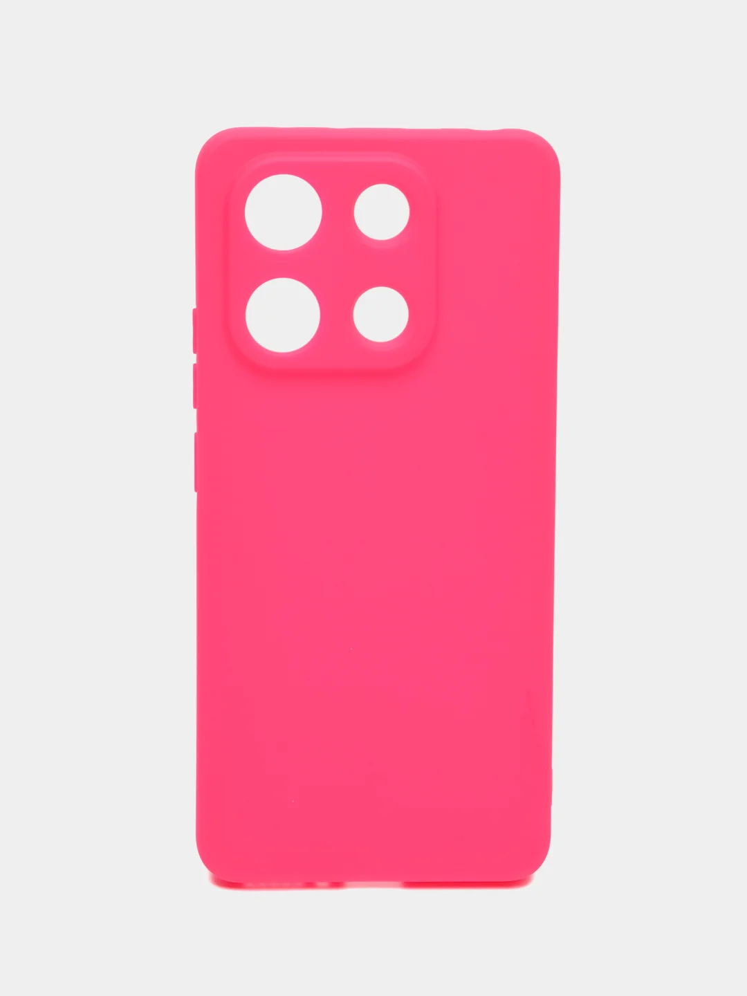 Фуксия чехол для Xiaomi Note 13 4G, цветной, накладка, матовая