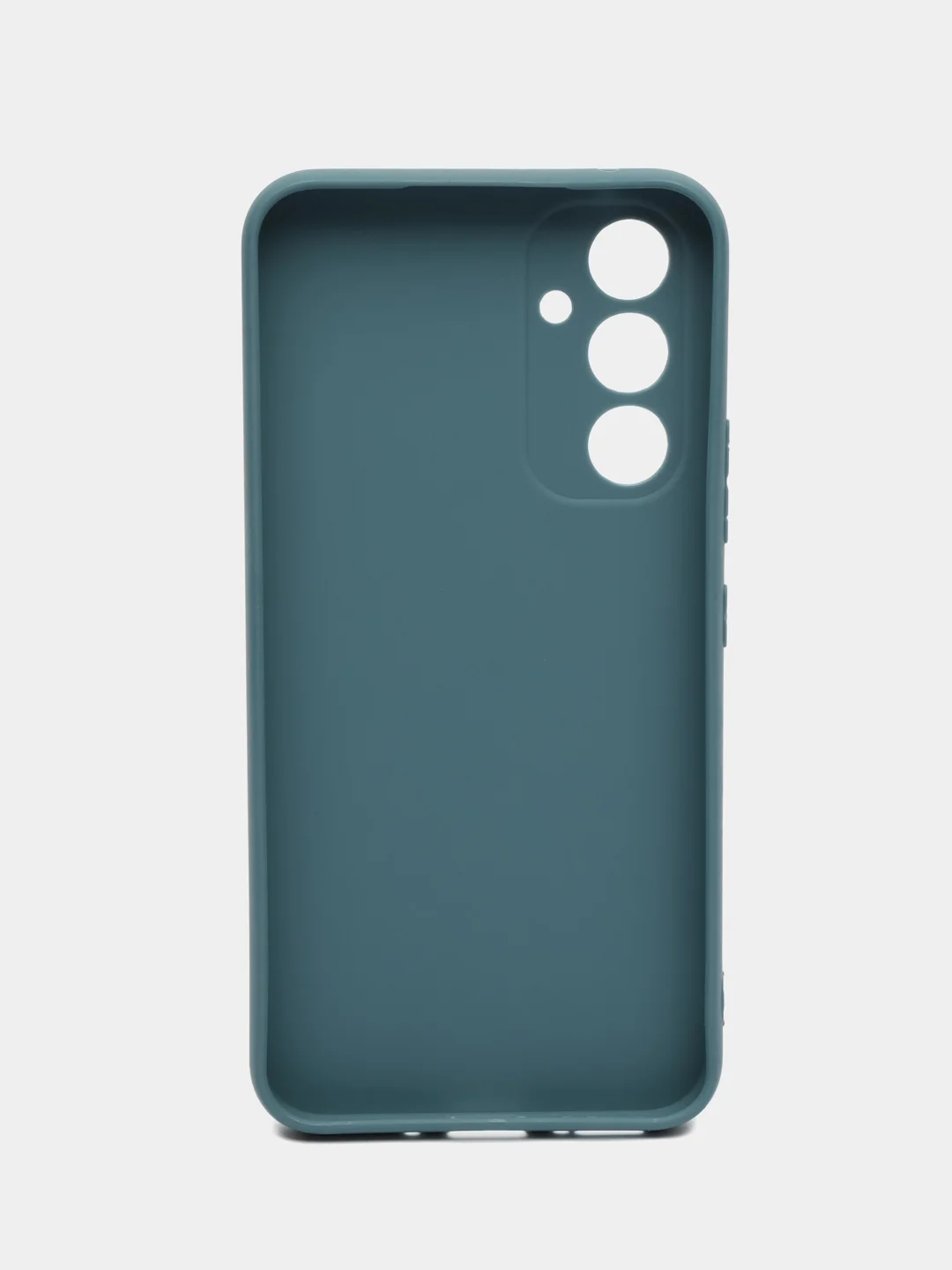 Синий меланж чехол для Samsung Galaxy A54 / самсунг А54, цветная накладка