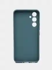 Синий меланж чехол для Samsung Galaxy A54 / самсунг А54, цветная накладка