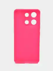 Фуксия чехол для Xiaomi Note 13 4G, цветной, накладка, матовая