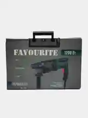 Перфоратор 1200Вт, 3реж, 3,2Дж, SDS+ 0-4600уд/мин, 0-1100об/мин FAVOURITE