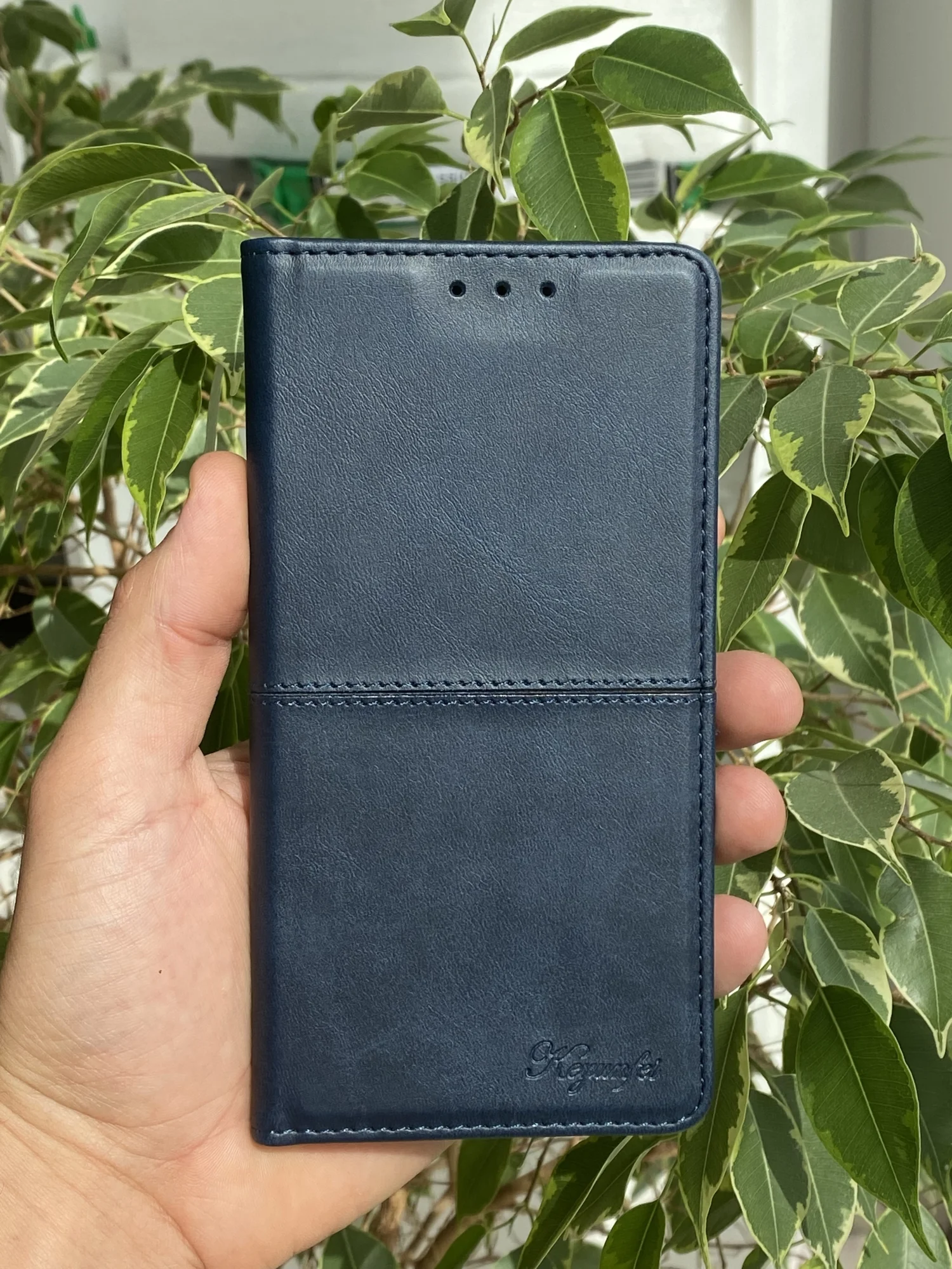 Синий чехол книжка elitcase для Xiaomi Mi 11 Lite 4G и 5G и NE / Сяоми Ми 11 Лайт 4G и 5G и NE