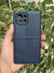 Синий чехол книжка elitcase для Xiaomi Mi 11 Lite 4G и 5G и NE / Сяоми Ми 11 Лайт 4G и 5G и NE