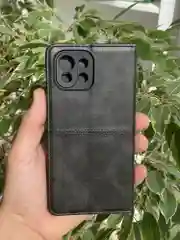 Черный чехол книжка elitcase для Xiaomi Mi 11 Lite 4G и 5G и NE / Сяоми Ми 11 Лайт 4G и 5G и NE