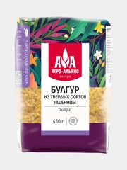 Булгур из твердых сортов пшеницы Агро-Альянс Экстра, 450г