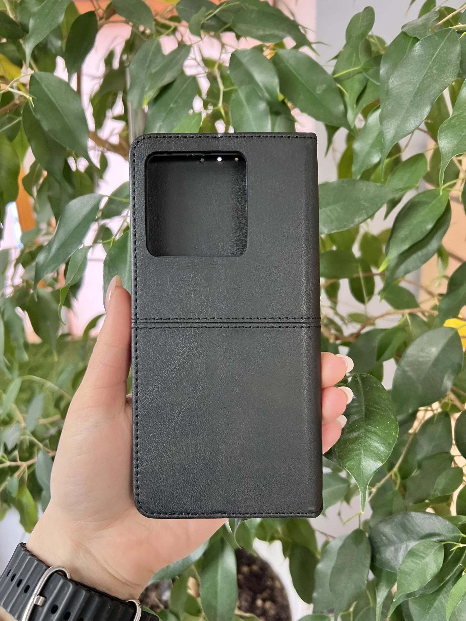 Черный чехол книжка elitcase для Xiaomi 13T и 13T Pro / Сяоми 13Т и 13Т Про