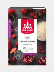 Рис Агро-Альянс Экстра "Супер басмати", в пакетиках для варки, 5 штук по 80 г