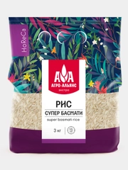 Рис Агро-Альянс HoReCa "Супер Басмати", экстра, 3 кг