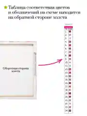 "Журавли" алмазная мозаика на подрамнике, 40 х 50, "Art on Canvas"