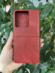 Красный чехол книжка elitcase для Vivo Y36 4G и Y27s / Виво У36 4G и У27s