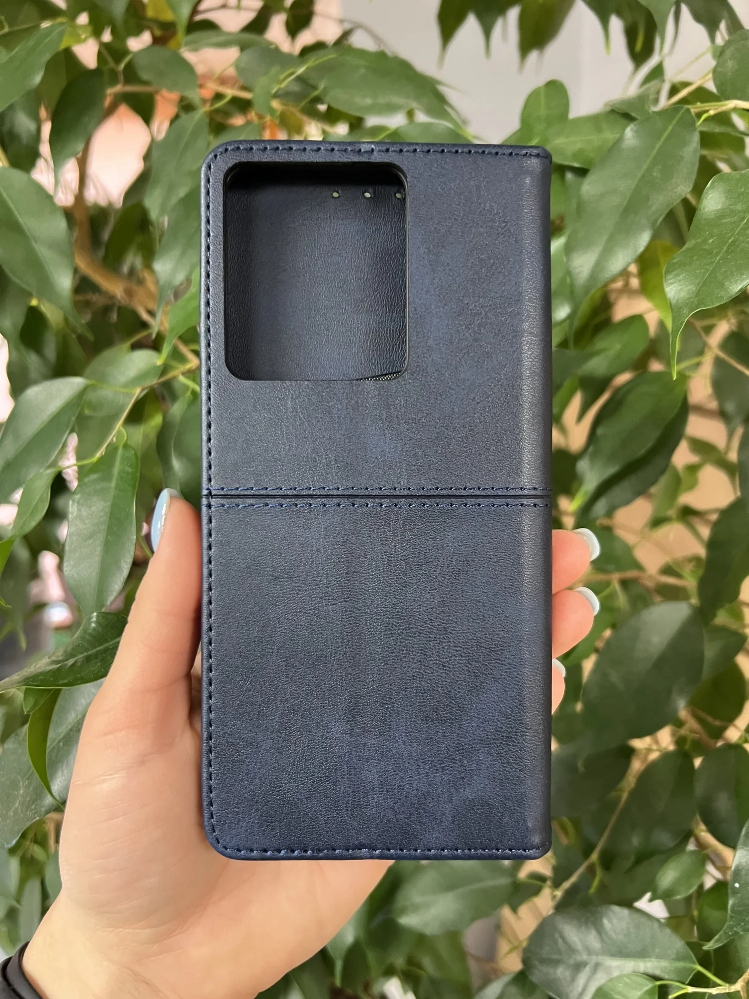 Синий чехол книжка elitcase для Vivo Y36 4G и Y27s / Виво У36 4G и У27s