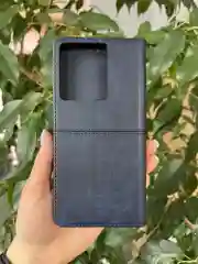 Синий чехол книжка elitcase для Vivo Y36 4G и Y27s / Виво У36 4G и У27s