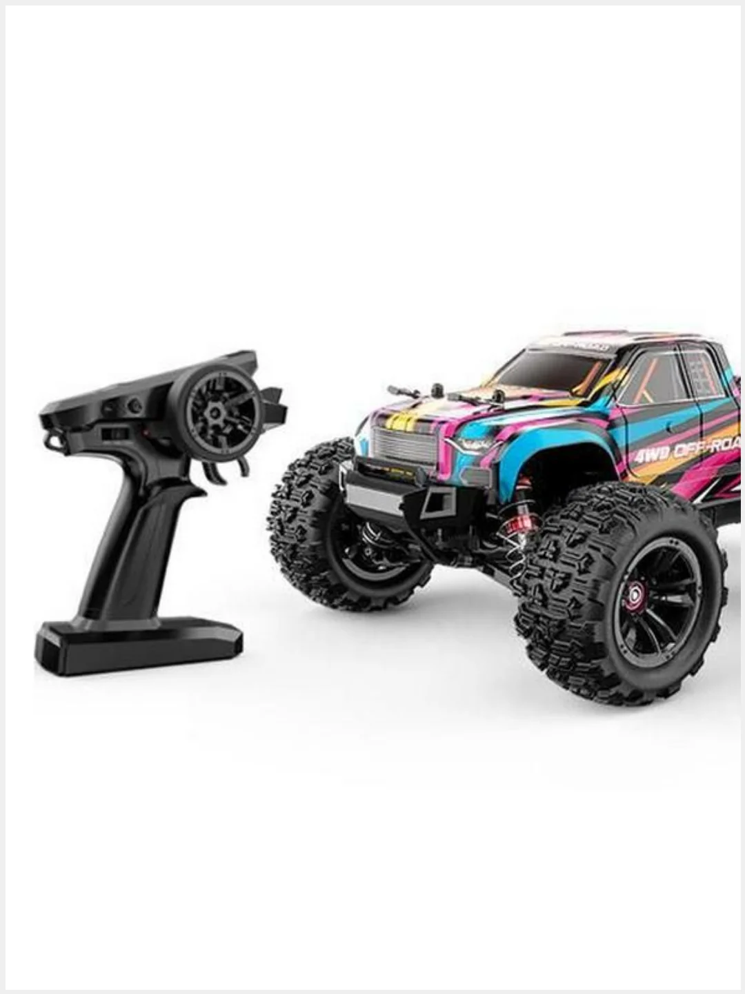 Вишнёвый радиоуправляемый монстр MJX Hyper Go 16209 Brushless 4WD 2.4G LED 1/16 RTR