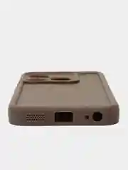 Коричневый чехол для Tecno Spark 10 / Spark 10C (Техно Спарк 10 / 10С) противоударный, с бортиками