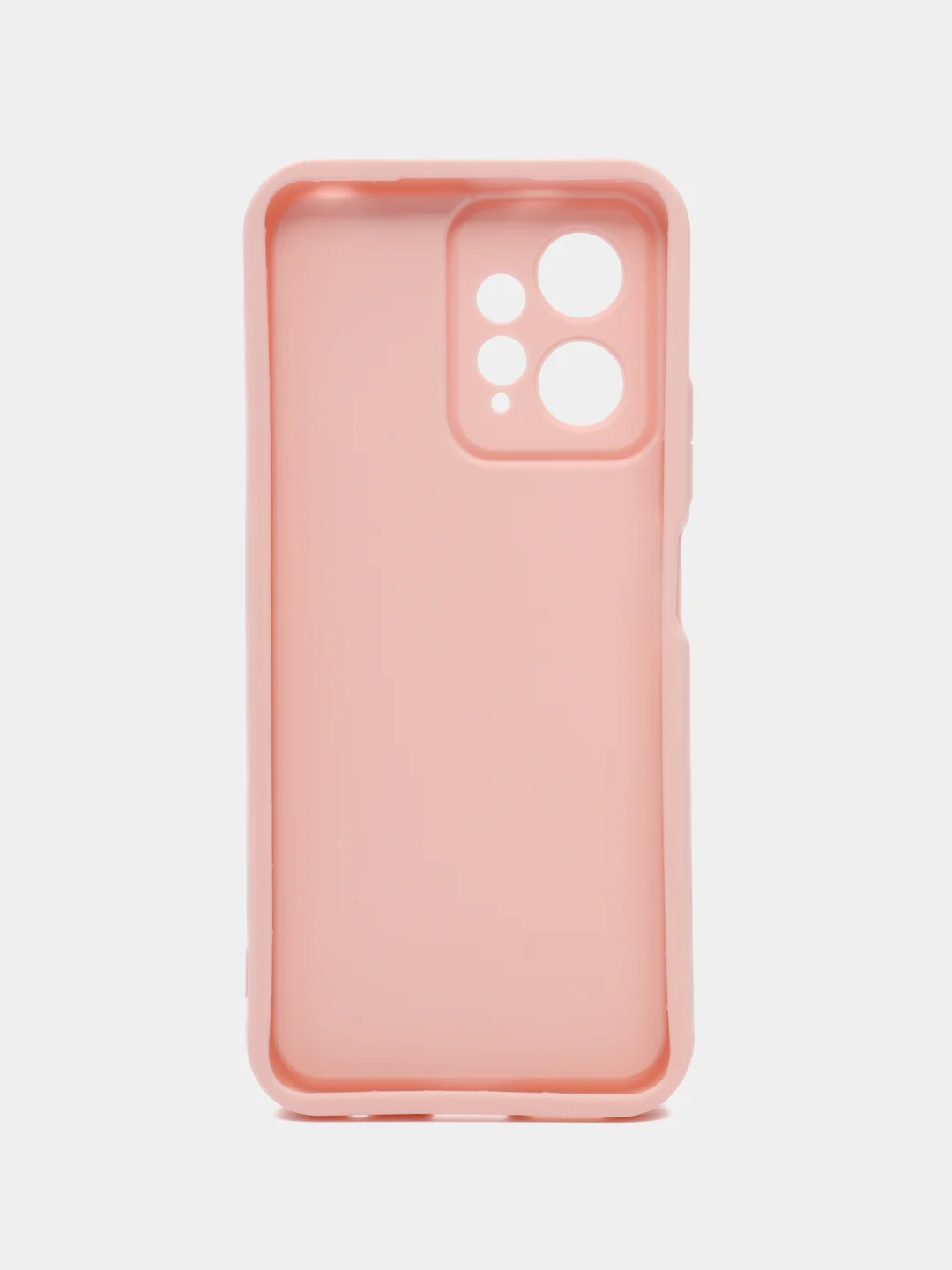 Розовый чехол для Xiaomi Redmi Note 12 4G, Редми Нот 12 4 джи, противоударный, с бортиками
