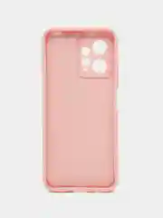 Розовый чехол для Xiaomi Redmi Note 12 4G, Редми Нот 12 4 джи, противоударный, с бортиками