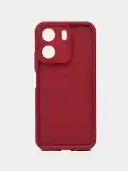 Бордовый чехол для Xiaomi Redmi 13C / Poco C65, Сяоми Редми 13С / Поко С65, противоударный