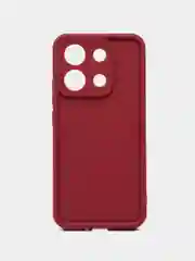 Бордовый чехол для Xiaomi Redmi Note 13 4G, Сяоми Редми Нот 13 4G, противоударный, с бортиками