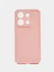 Розовый чехол для Xiaomi Redmi Note 13 4G, Сяоми Редми Нот 13 4G, противоударный, с бортиками