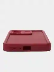 Бордовый чехол для Xiaomi Redmi Note 13 4G, Сяоми Редми Нот 13 4G, противоударный, с бортиками