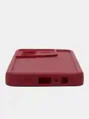 Бордовый чехол для Tecno Pova 5 4G, Техно пова 5 4 джи,  противоударный, с бортиками