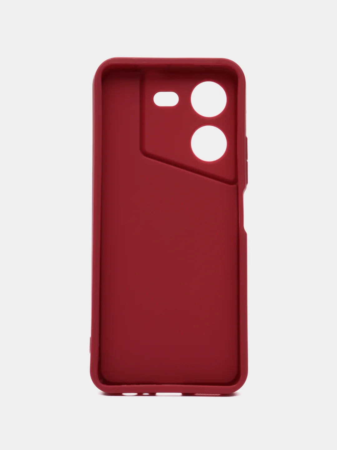 Бордовый чехол для Tecno Pova 5 4G, Техно пова 5 4 джи,  противоударный, с бортиками